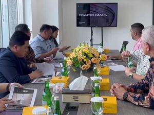 Temui Delegasi FIFA, Erick Thohir Tegaskan Komitmen Ini