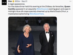 Penampilan Ratu Camilla yang Dinilai Paling Glamour, Pakai Perhiasan Rp 94 M