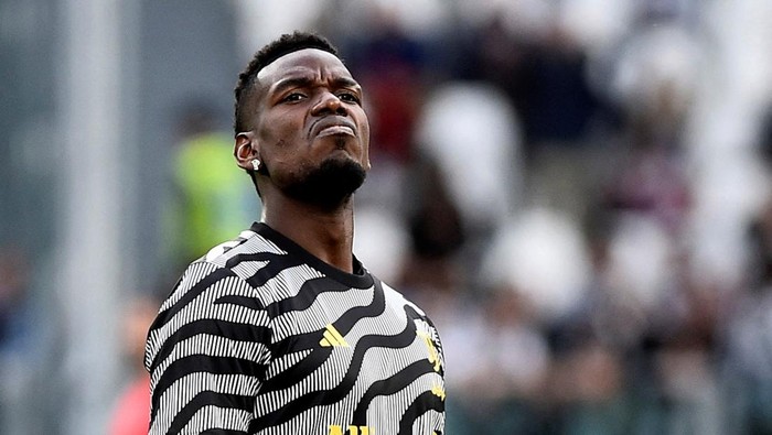  Soccer Football - Serie A - Juventus v Cremonese - Allianz Stadium, Turin, Italy - May 14, 2023 Juventus' Paul Pogba during the warm up before the match REUTERS/Massimo Pinca/File Photo