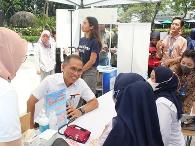 Ajak Pekerja dan Nasabah Pola Hidup Sehat Lewat Bincang Kesehatan
