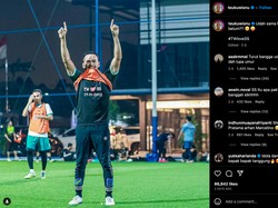 Gaya Kocak Teuku Wisnu Tiru Selebrasi Pratama Arhan, Inisial Kaosnya Disorot