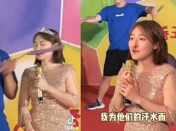 Lanjutkan Wawancara dengan Hidung Berdarah, Presenter Asal China Ini Panen Pujian