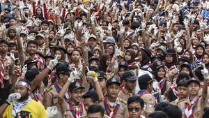 Aksi Bersih-bersih Pelajar Se-Tasikmalaya di World Cleanup Day