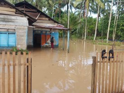 Banjir Terjang 4 Kecamatan di Buol Sulteng, 627 KK Terdampak