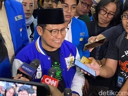 Berkaus NU, Cak Imin Hadiri Acara Sekolah Pergerakan PMII di Tangsel