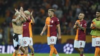 Gol Tete sendiri membuat skor akhir menjadi 2-2. Galatasaray pun selamat dari kekalahan setelah ketinggalan dua gol lebih dulu saat menjamu FC Copenhagen. Foto: AP/Francisco Seco