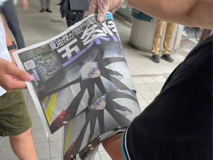 Jujutsu Kaisen Jadi Berita Utama di Surat Kabar Jepang