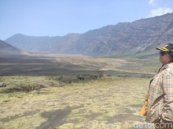 Menteri Siti Nurbaya Pantau Lokasi Kebakaran Bromo Ulah Flare Prewedding