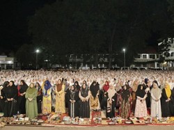 Santriwati hingga Nyai Bentuk Rebana 08, Deklarasi Dukung Prabowo