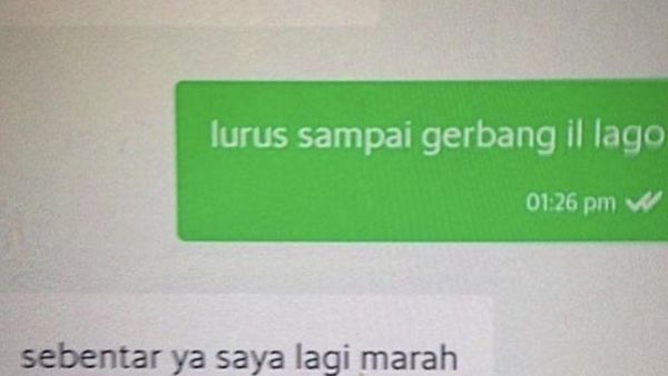 10 Chat Driver Ojol, Absurd dan Kocak Banget