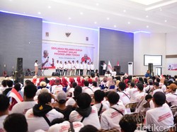 Relawan Buruh Deklarasi Dukung Ganjar di Brebes, Minta UU Ciptaker Dicabut