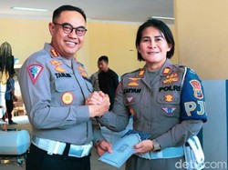 Polisi yang Diumpat dan Dicakar Huzaini di Suramadu Dapat Promosi