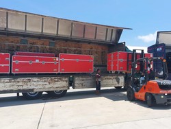 Logistik MotoGP Mulai Berdatangan di Sirkuit Mandalika