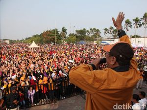 Pesan OSO ke Warga Palembang: Pilih Pemimpin Cerdas Penerus Jokowi