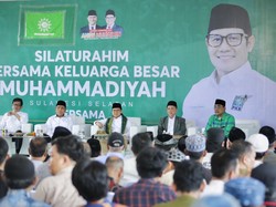Di Kantor Muhammadiyah Sulsel, Cak Imin Ungkap Kisah Dipinang Anies