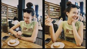 Yuki Kato Hobi Kulineran, Ini Momennya Nikmati Gelato dan Cake