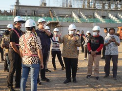 Cek Progres Bandara-Stadion, Bupati Kediri Harap Bisa Gelar Porprov-PON