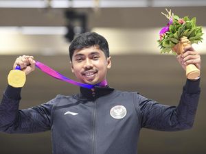 Asian Games 2023: Emas Pertama Indonesia Jadi Kado Ultah Menpora Asian Games 2023: Emas Pertama Indonesia Jadi Kado Ultah Menpora