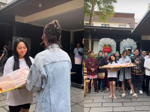 Erika Carlina Persembahkan Roti Buaya Buat Ultah Rachel Vennya