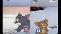 Kata meme ini, nge-bully Chelsea sudah kurang asyik lagi karena tiada perlawanan! Foto: Dok. X/Twitter
