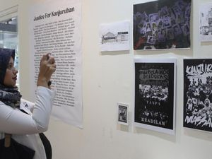 Pameran Mengenang Satu Tahun Tragedi Kanjuruhan