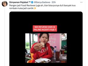 Netizen Ramai-ramai Kritik Gaya Review Makanan Farida Nurhan