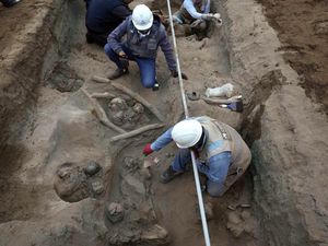 Penampakan Penemuan Mumi di Jaringan Gas Alam Peru