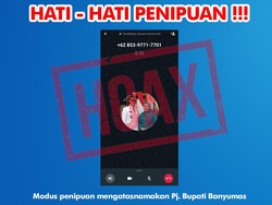 Baru Sehari Menjabat, Pj Bupati Banyumas Dicatut Penipuan Via WA