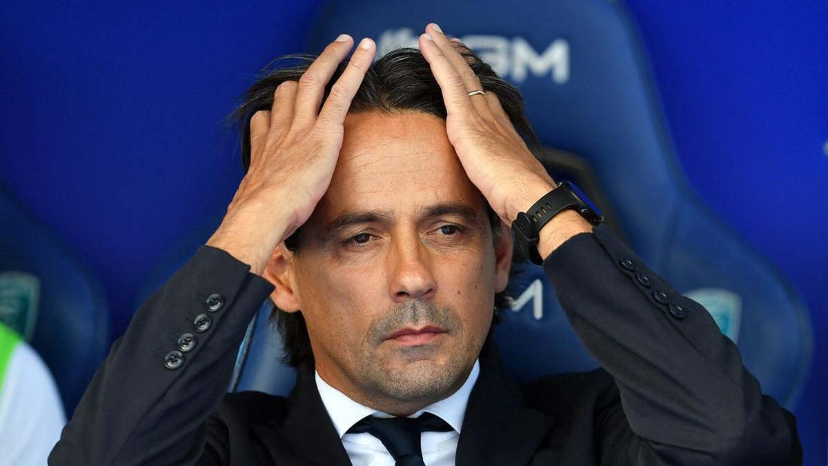Simone Inzaghi menegaskan Inter Milan melawan RB Salzburg laga penting. (Foto: REUTERS/JENNIFER LORENZINI)