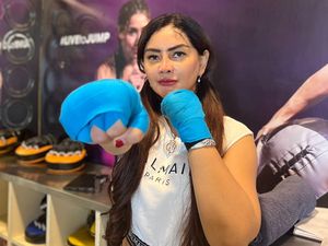 Sisca Mellyana Rutin Latihan Tinju, Akui Ingin Tanding di Ring