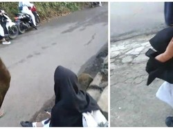 Momen Horor Siswi SMK Sukabumi Dibegal Saat Berangkat Sekolah