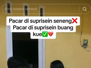 Viral Bikin Emosi, Wanita Berikan Pacar Kejutan Ultah, Kuenya Malah Dibuang
