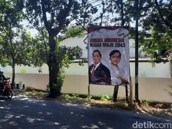 Muncul Baliho Prabowo-Gibran Dukung Indonesia Negara Maju 2045 di Kudus