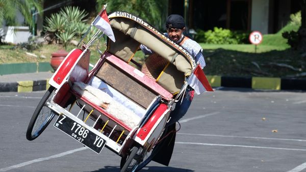 Unik! Begini Penampakan Becak untuk Pariwisata di Solo