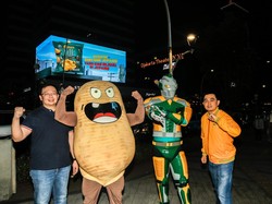 Rilis Rasa Aburi Seaweed, Chitato Lite Hadirkan Videotron Interaktif di Sarinah