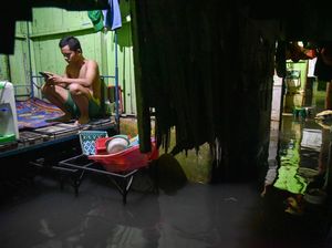 Permukiman Warga di Kota Medan Sempat Terendam Banjir Permukiman Warga di Kota Medan Sempat Terendam Banjir