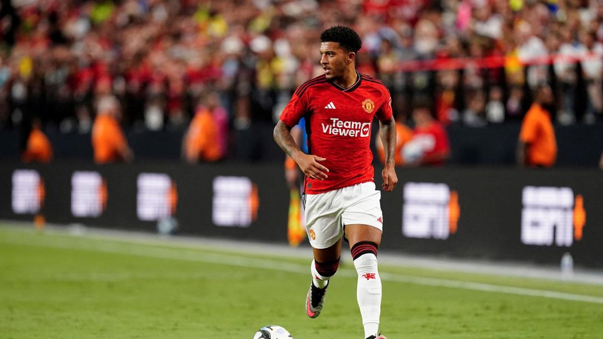 Jadon Sancho hapus akun instagram (USA TODAY Sports via Reuters Con/Lucas Peltier)
