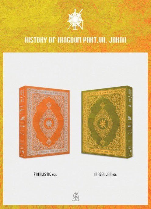 Sampul album KINGDOM bertajuk History of Kingdom Part VII: Jahan yang jadi kontroversi karena mirip Al-Qur'an.