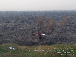 Cegah Karhutla, Gakkum KLHK Segel 6 Lahan di Sumatera Selatan