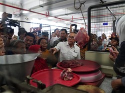 Mendag Zulhas Ungkap Harga Bapok di Pasar Johar Semarang Stabil-Murah