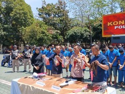 Tiga Jaringan Pelaku Curanmor di Jabar Dibekuk Polisi