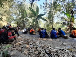 Petugas Masih Bersiaga Cegah Kemunculan Api di Bukit Sumedang