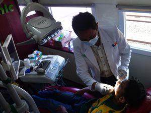 Potret Layanan Kesehatan Kereta Sehat di Madiun