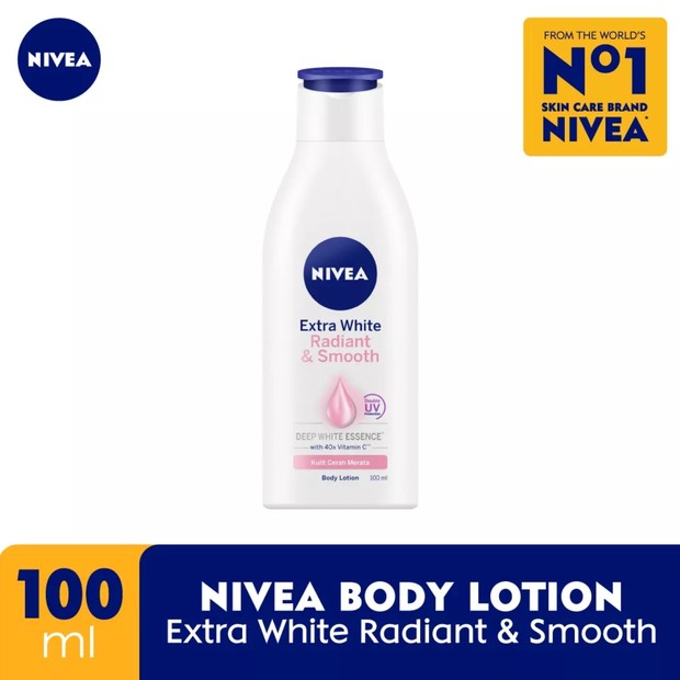 Potret produk Nivea Extra White Radiant & Smooth