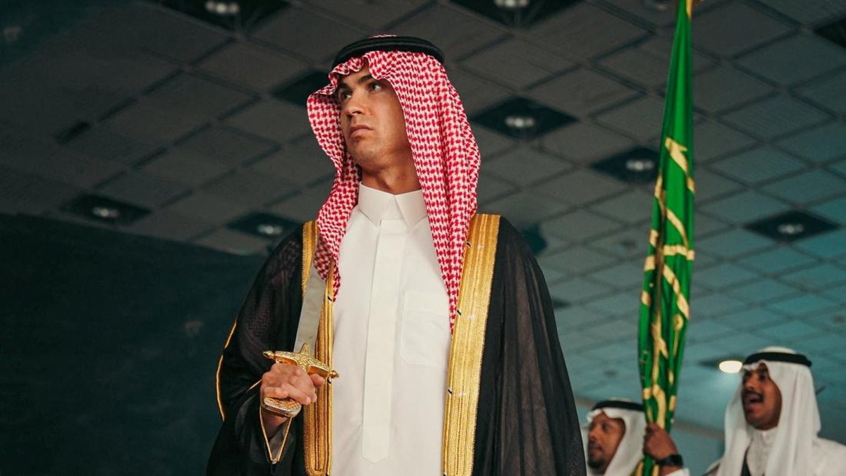 Cristiano Ronaldo pesepakbola dengan bayaran tertinggi di 2023. (Foto: Al Nassr Football Club Media Office/Handout via REUTERS)
