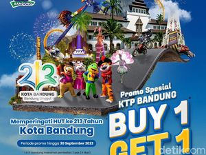 Promo HJKB ke-213! Masuk Trans Studio Bandung Buy One Get One Free