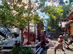 Rumah Lansia di Gianyar Terbakar, Bale Dangin dan 40 Karung Gabah Ludes