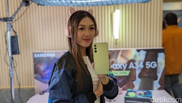 Unboxing Samsung Galaxy A34 5G Awesome Lime yang Makin Ngejreng