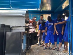 Kala 5 Pengedar Narkotika Musnahkan 8 Kg Sabu di Kantor BNNP Jabar