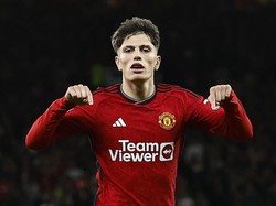 Lagi, Garnacho Tiru Selebrasi Cristiano Ronaldo Usai Bikin Gol